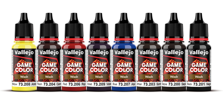 Vallejo Game Washes