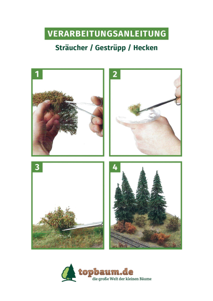 Sträucher grün