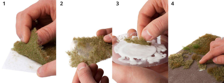 MBR Grasmatte 2-4 mm Gras 1