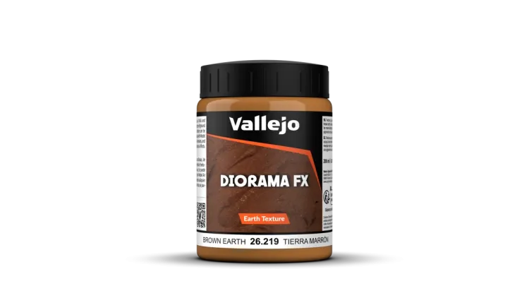 Vallejo Texturpaste Erde braun (200 ml)