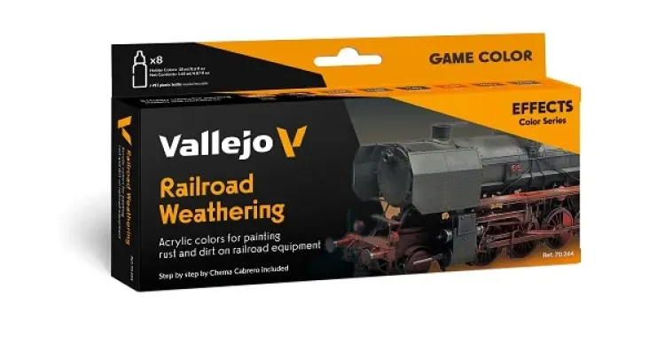 Model Color-Set Eisenbahnalterung