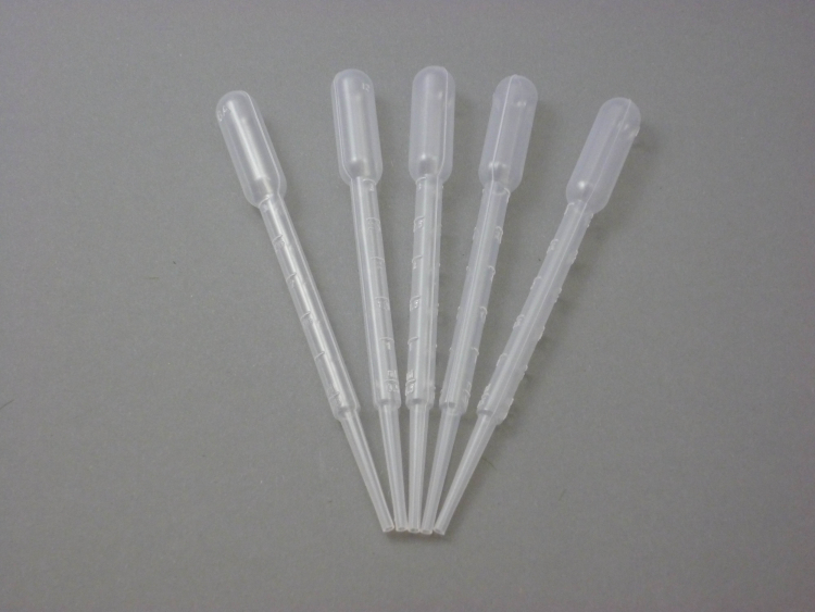 Disposable pipettes, 5 pieces