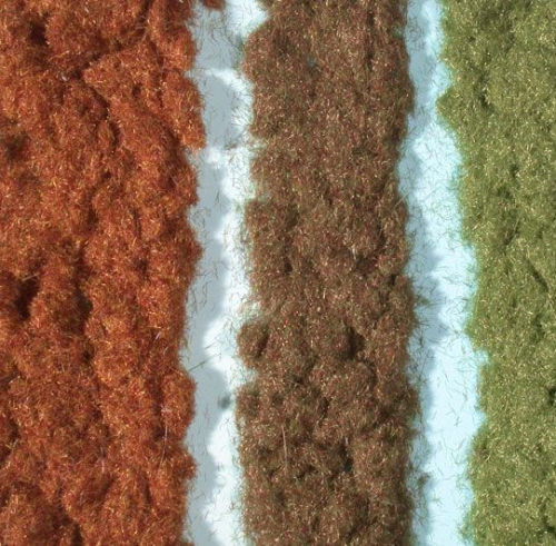 Moos-Flock Set 0,5 mm + 1 mm, 60 g 4 Farben